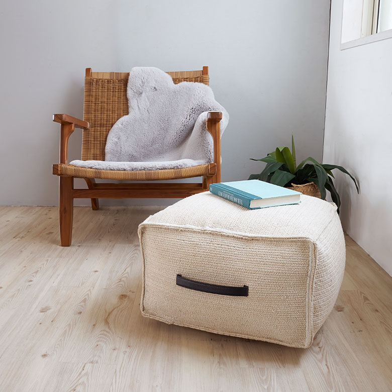 楽天市場】【SALE期間限定20%OFF】 プフ スツール オットマン プーフ