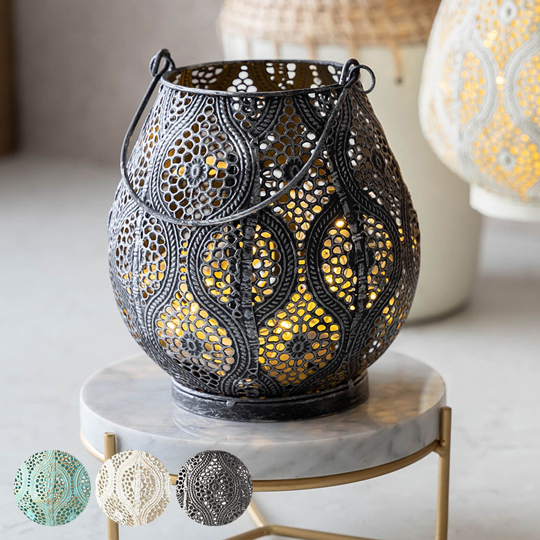 楽天市場】キャンドルホルダー キャンドル ランタン ライト アラベスク
