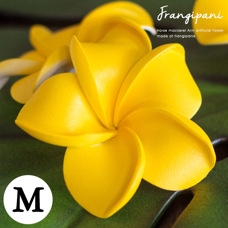 楽天市場】プルメリア アジアン 造花 スタンダードタイプ Mサイズ