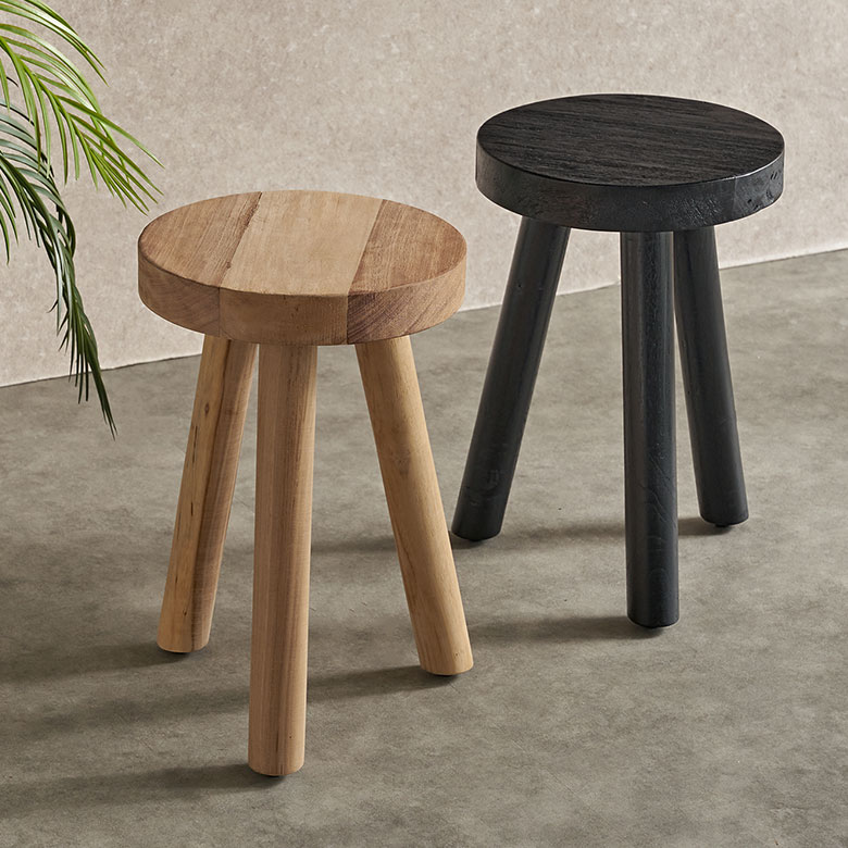 楽天市場】スツール 木製 丸 円型 木製スツール 丸椅子 玄関に置く