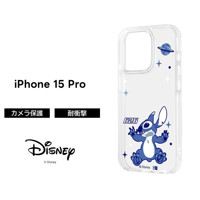 楽天市場】iPhone 15 Pro ケース スティッチ ディズニー クリアケース