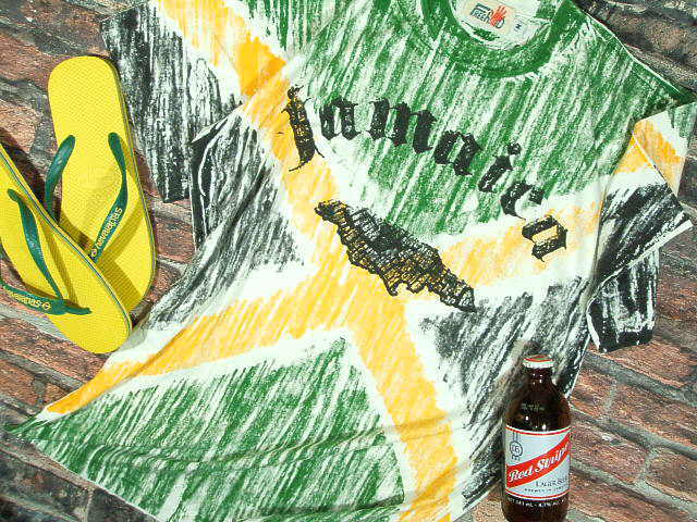 楽天市場】ラスタ＆レゲエ ジャマイカ国旗Tシャツ【サイズ：M