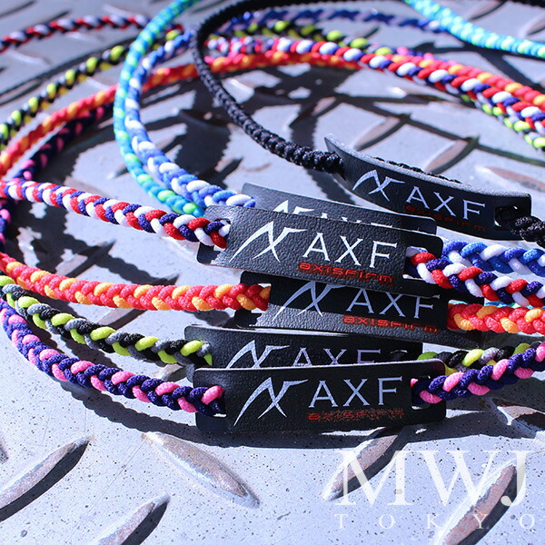 楽天市場】AXF ネックレス AXF-500 アクセフ カラーバンド シリコン