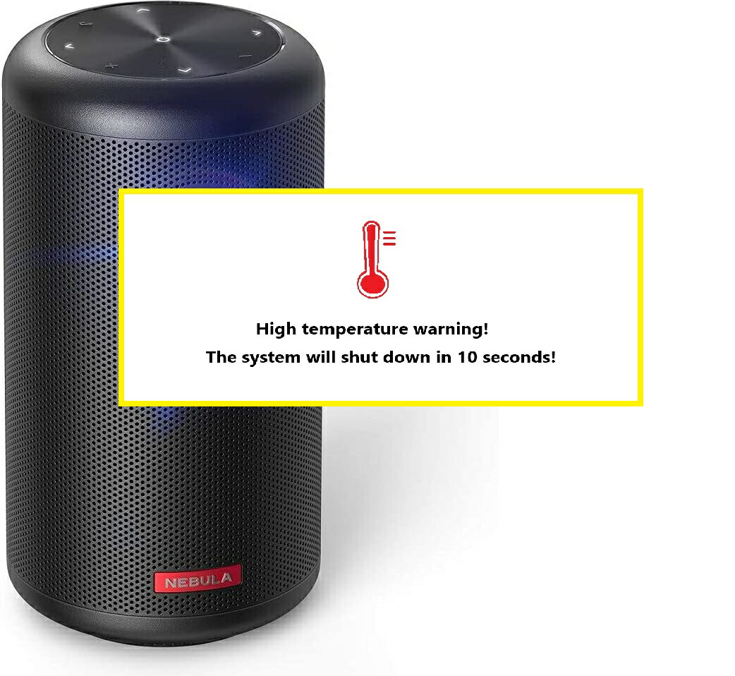 楽天市場】ANKER Nebula Capsule II 高温アラートの症状を修理いたし