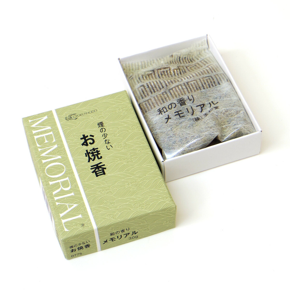 楽天市場】煙の少ないお焼香 メモリアル 和の香り 【抹香】 : ぶつだん