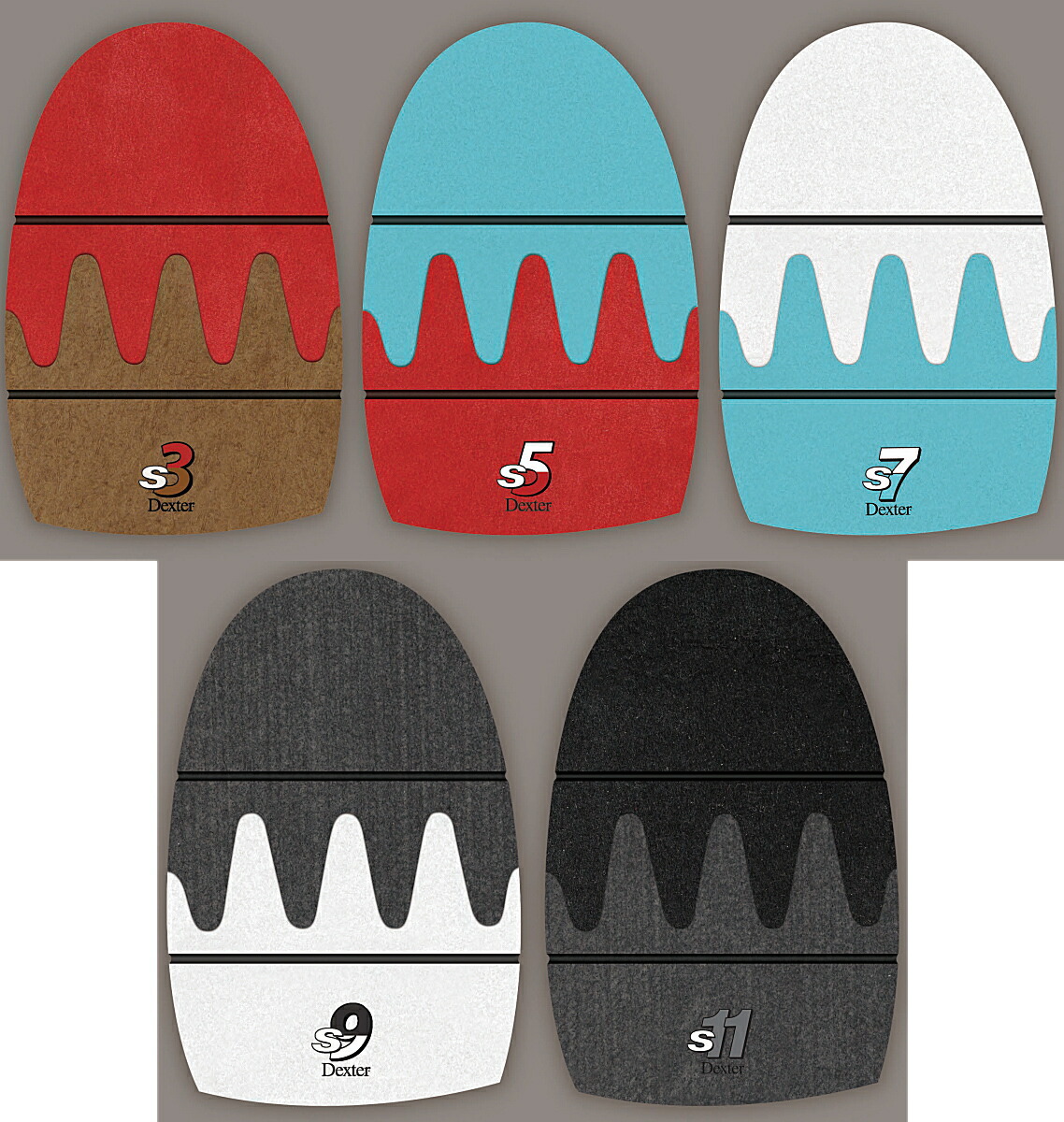 楽天市場】【メール便可】 【Dexter】 THE 9専用 スライドソールパーツ