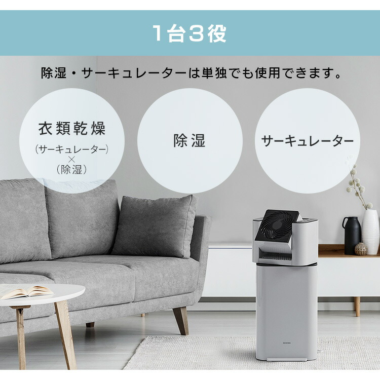 楽天市場】除湿機 サーキュレーター アイリスオーヤマ 衣類乾燥機