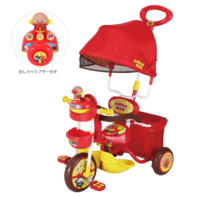 楽天市場】M&M＜mimi＞ アンパンマン アンパンマンデラックス 三輪車