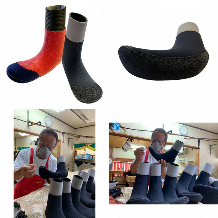 楽天市場】修平おじさんのサーフブーツ 4mm / WINTER SURF BOOTS