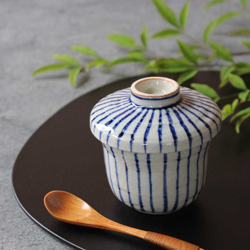 楽天市場】御深井十草 むし碗 230ml 蒸し碗 茶碗蒸し 蓋物 瀬戸焼 和