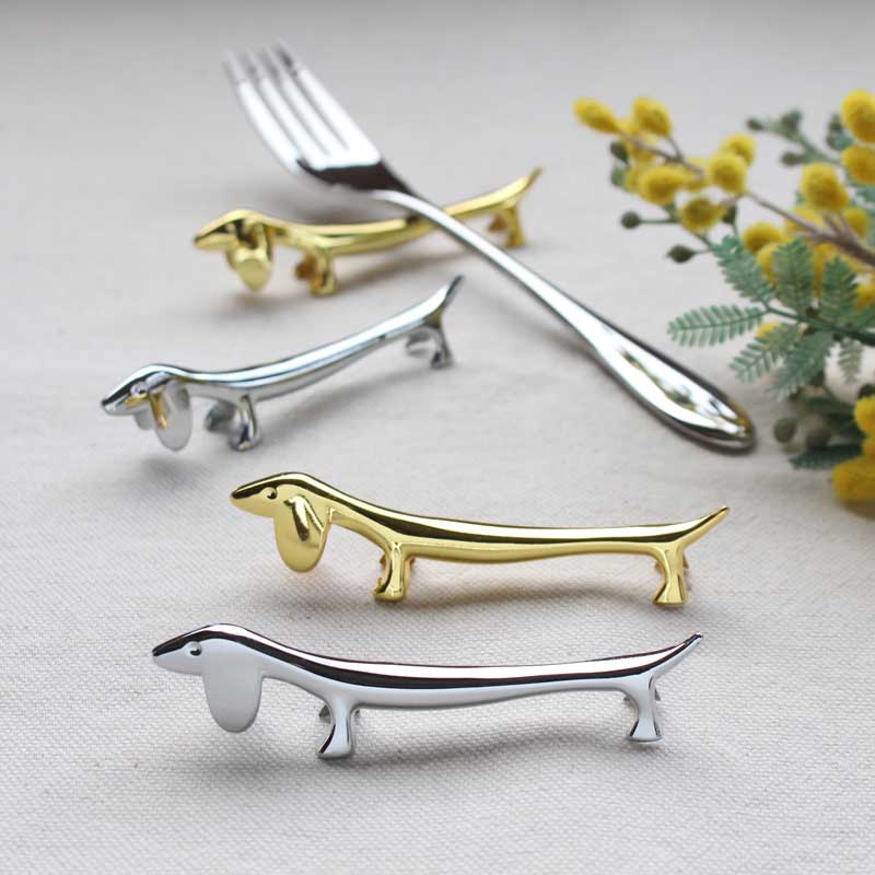 楽天市場】【ナイフレスト ダックスフンドゴールド】Knife rest