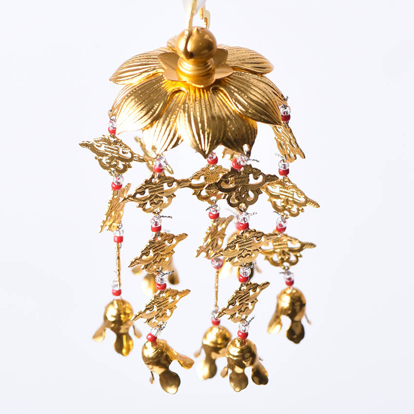 楽天市場】瓔珞 ミニ ようらく 仏具 | アルミ 豆珱珞 金色 小／3号