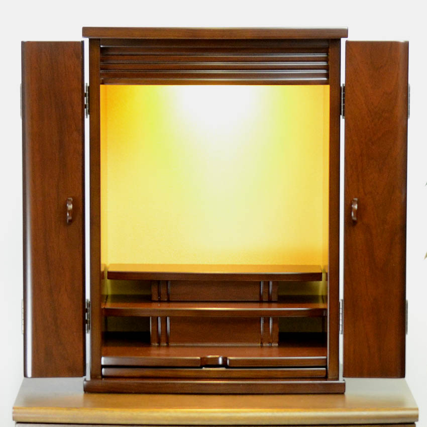 楽天市場】モダン仏壇 仏具セット付 小型 マンション向 上置 16号 JS