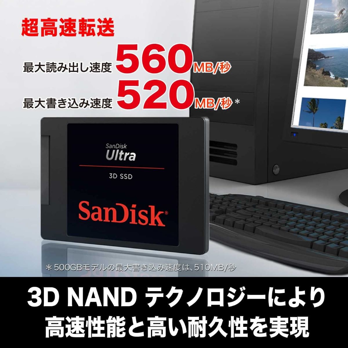 楽天市場】【安心のメーカー5年保証】 1TB 2.5インチ 7mm 内蔵 SSD