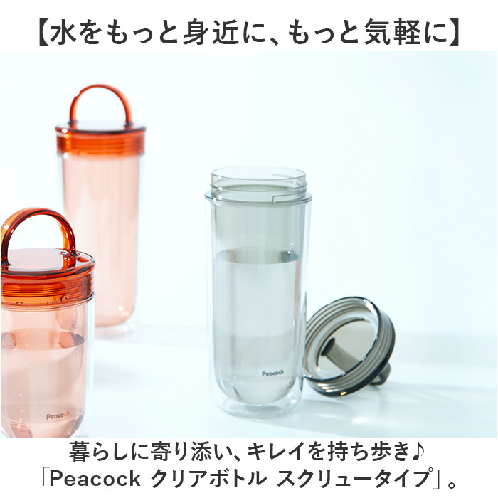 楽天市場】ピーコック Peacock 水筒 PPA-50 通販 クリアボトル