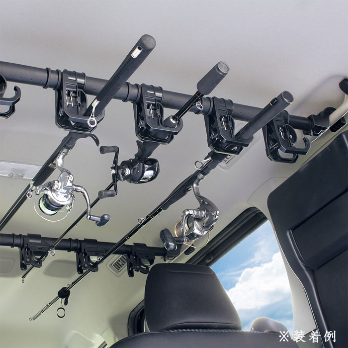 楽天市場】ヤック VISOA マルチグリップバー用ロッドホルダー フロント