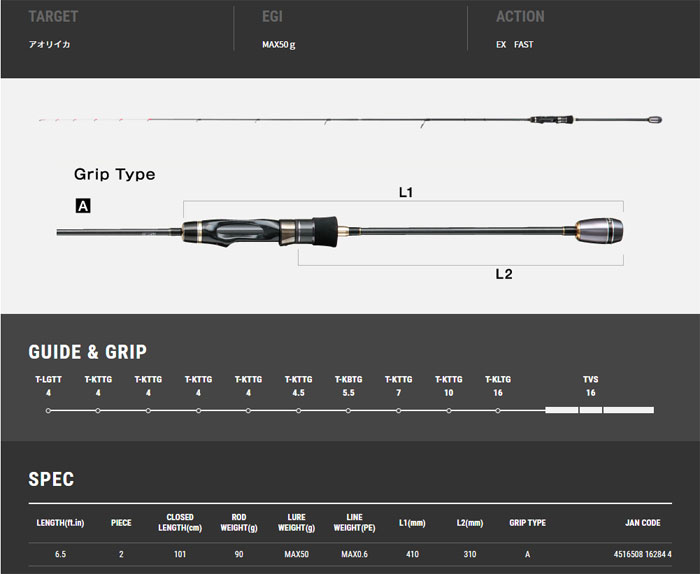 楽天市場】テイルウォーク ティップバン TZ SH65ML/SL tailwalk