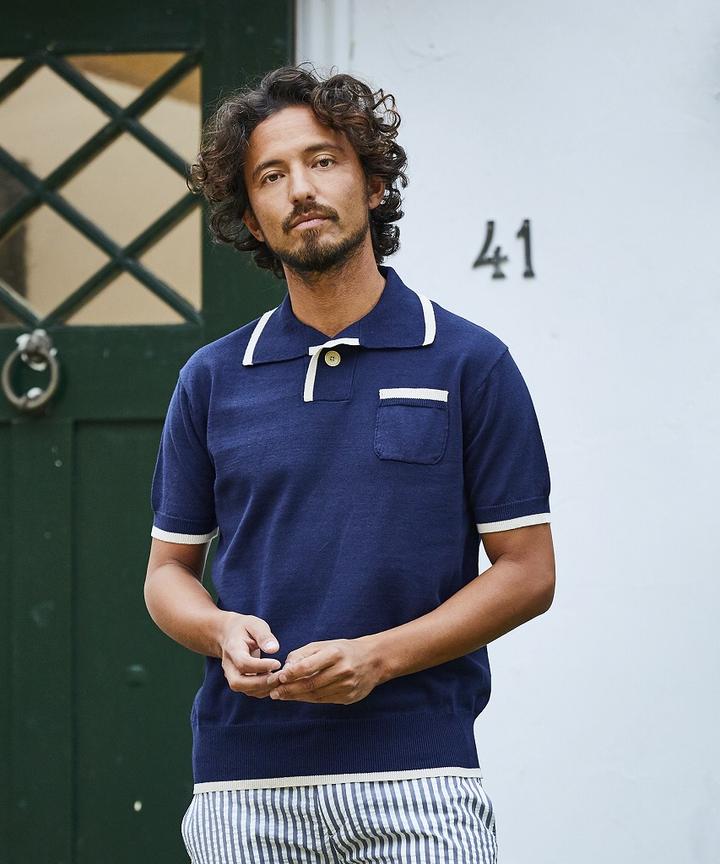 楽天市場】ポロシャツ メンズ ゴルフウェア【TMT CLASSIC】ニットポロ