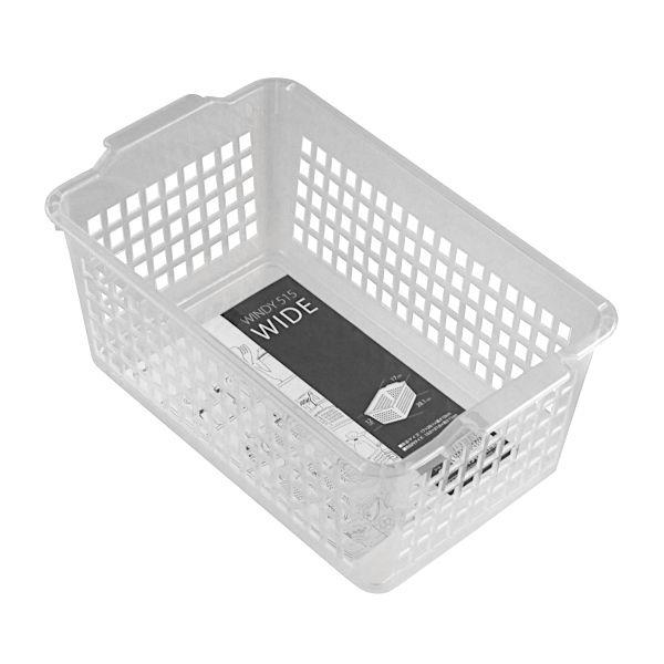 楽天市場】ストックバスケット ワイド（17×28．1×高さ12cm
