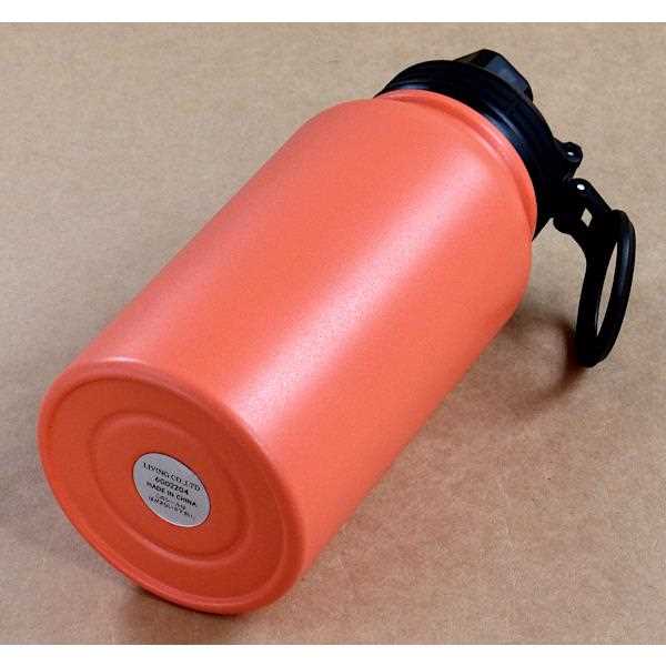 楽天市場】ステンレスボトル イミディ オレンジ 容量600ml : 100円雑貨