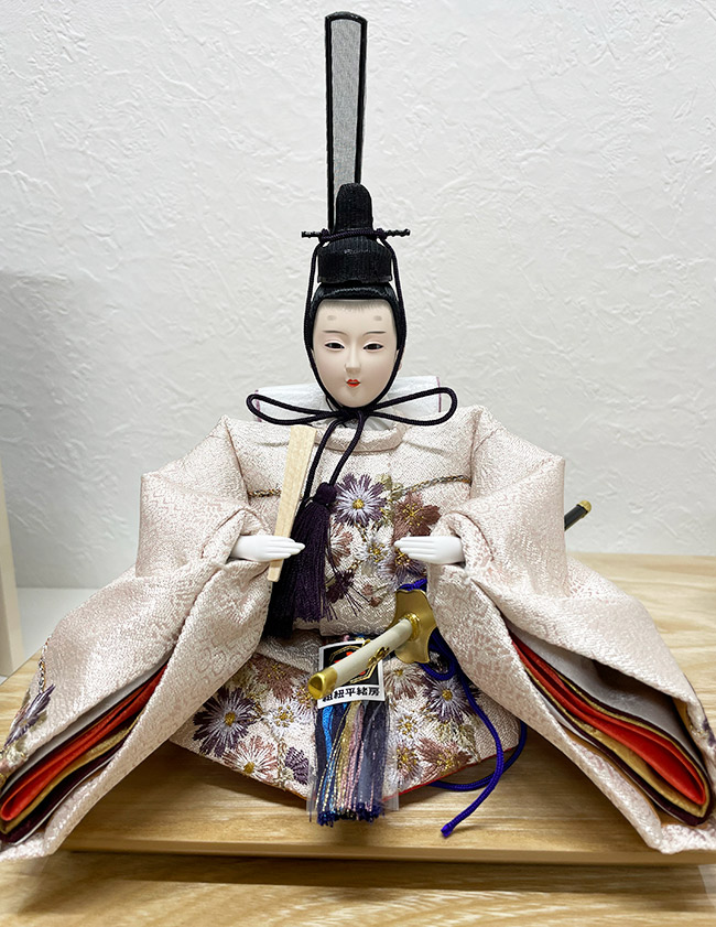 楽天市場】雛人形 平安関光作 白鳳刺繍 親王飾り【G24120】お雛様 平