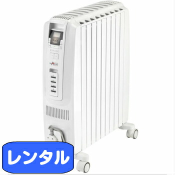 楽天市場】【レンタル】オイルヒーターデロンギTDD0712W【代引