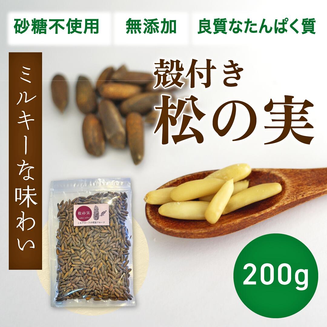 楽天市場】殻付き 松の実 200g : BAHAR 楽天市場店