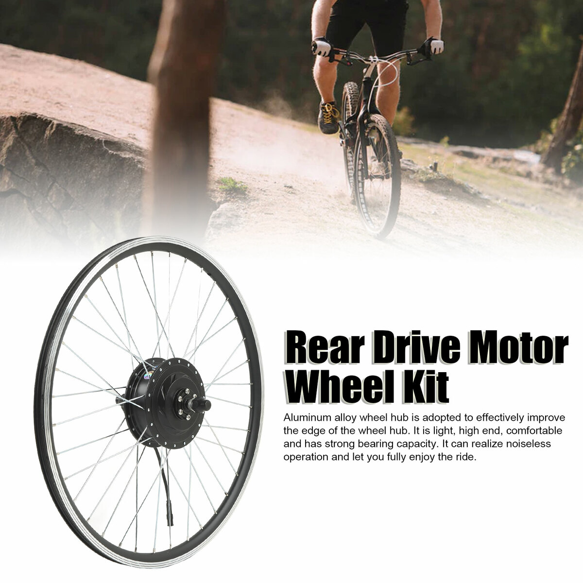 楽天市場】電動自転車変換キット 36V 500W 電動自転車ホイールキット