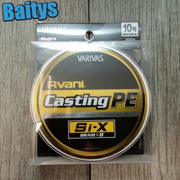 楽天市場】キャスティングPE Si-X 10号 300m アバニ 【在庫あり・即納