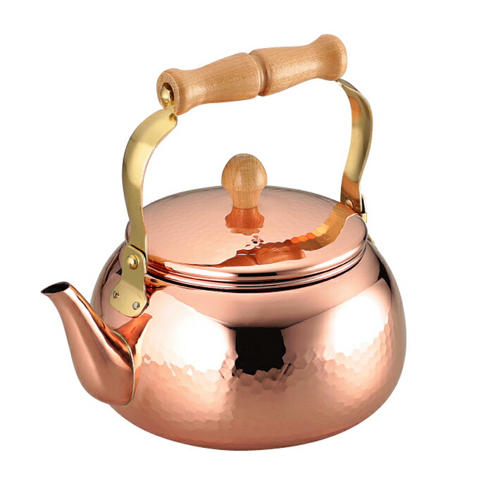 楽天市場】熱伝導率に優れた 銅製 ケトル 2.4L CNE307 やかん 洗い