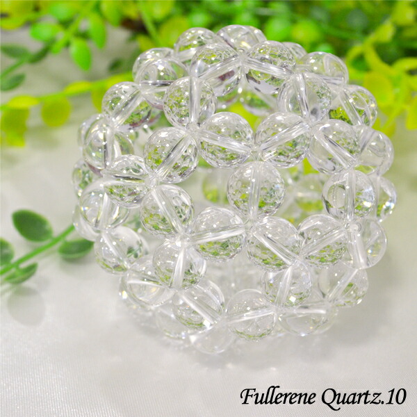 楽天市場】フラーレン 水晶 10ミリ水晶 高品質 AAA バッキーボール