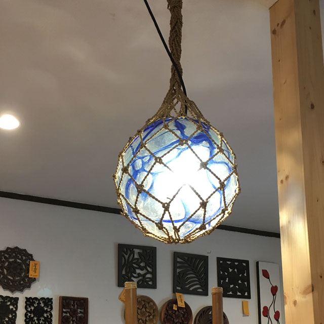 楽天市場】【 ポイントUP クーポン 】 ガラス 浮き玉 ペンダントライト