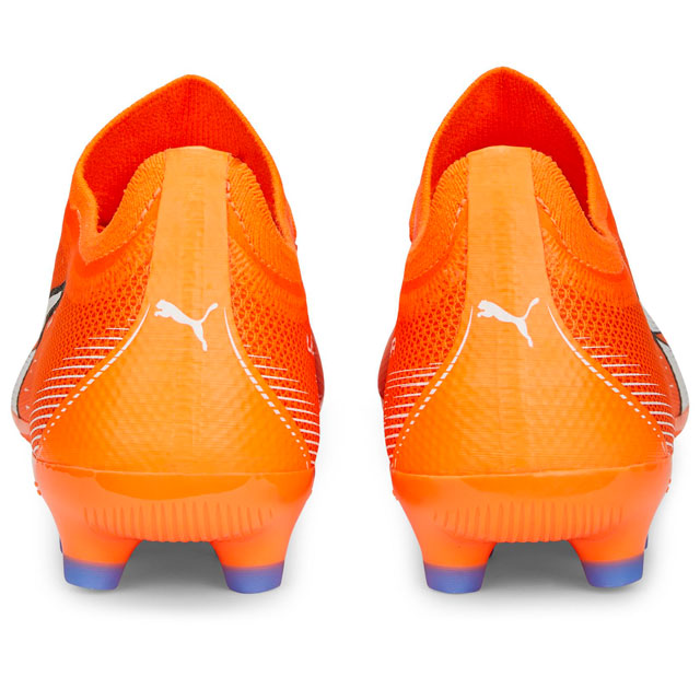 PUMA プーマ プーマワン 1 レザー CC FG/AG(シルバー×オレンジ) PUMA