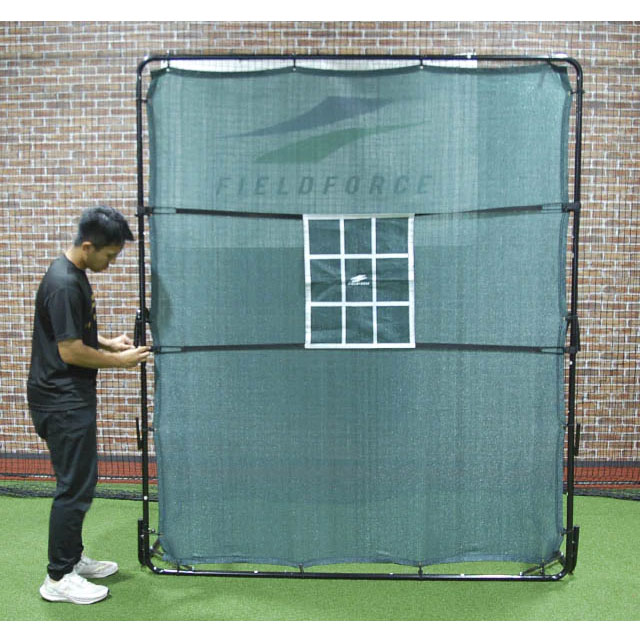 楽天市場】フィールドフォース 壁ネット グリーンモンスター 軟式用 壁