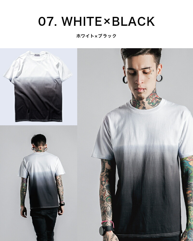 楽天市場】【期間限定☆SALE】グラデーション Tシャツ 半袖 クルー