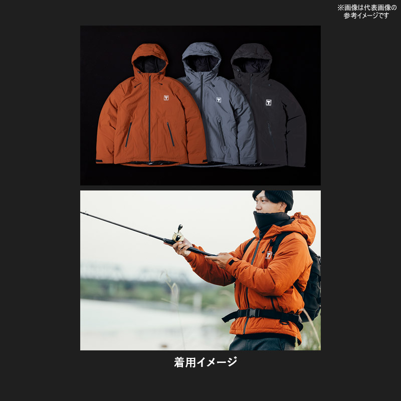 楽天市場】○ジャッカル サーモフォースジャケット （チャコール