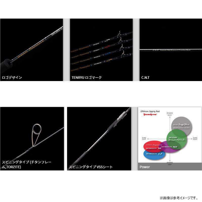 楽天市場】○テンリュウ 天龍 ホライゾン プログレッシブ HPG612S-M