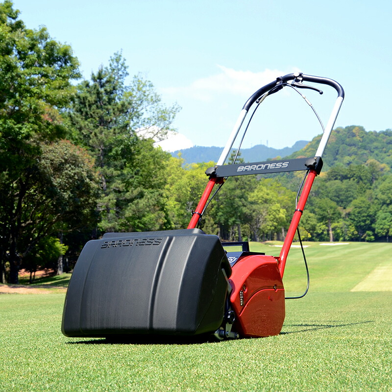 楽天市場】バロネス コードレス自走式芝刈り機 LMB12 刈り高変更