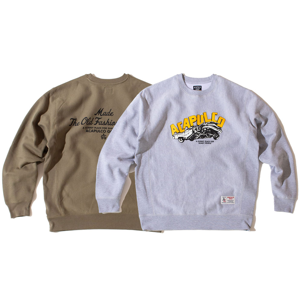 楽天市場】ACAPULCO GOLD アカプルコゴールド MESSED UP CREWNECK
