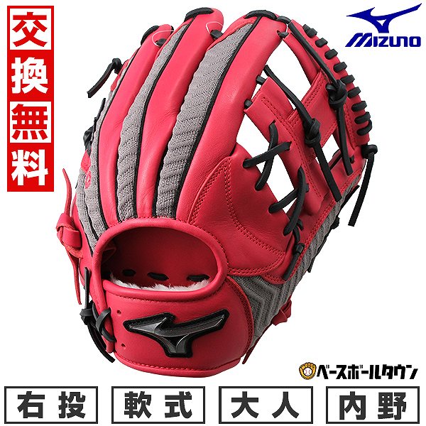 楽天市場】【交換往復送料無料】 野球 グローブ 軟式 大人 右投げ