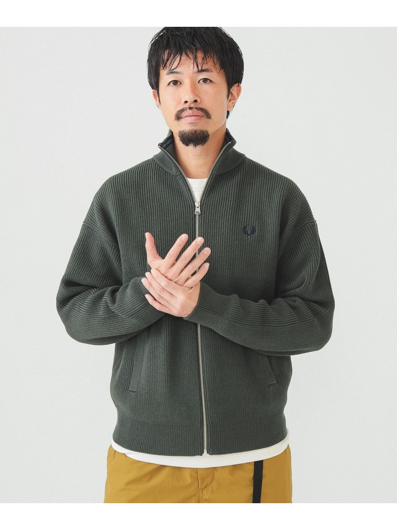 楽天市場】【別注】FRED PERRY / ドライバーズ ニット 24AW ギフト