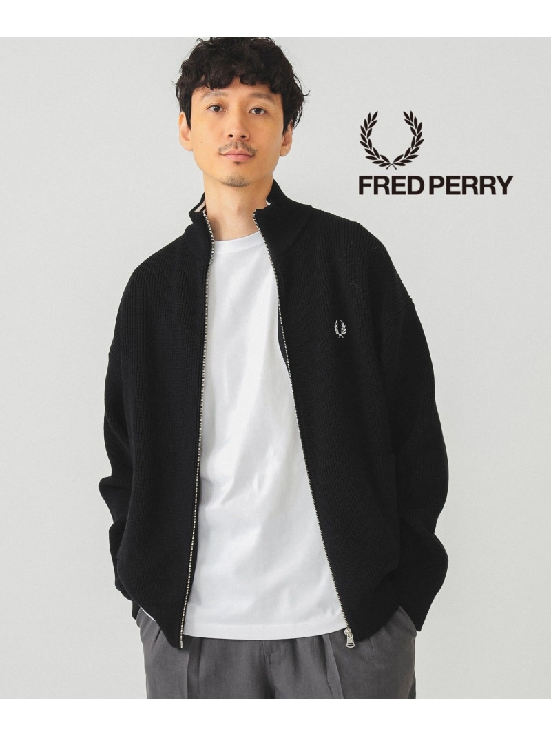 楽天市場】【別注】FRED PERRY / ドライバーズ ニット 24AW ギフト