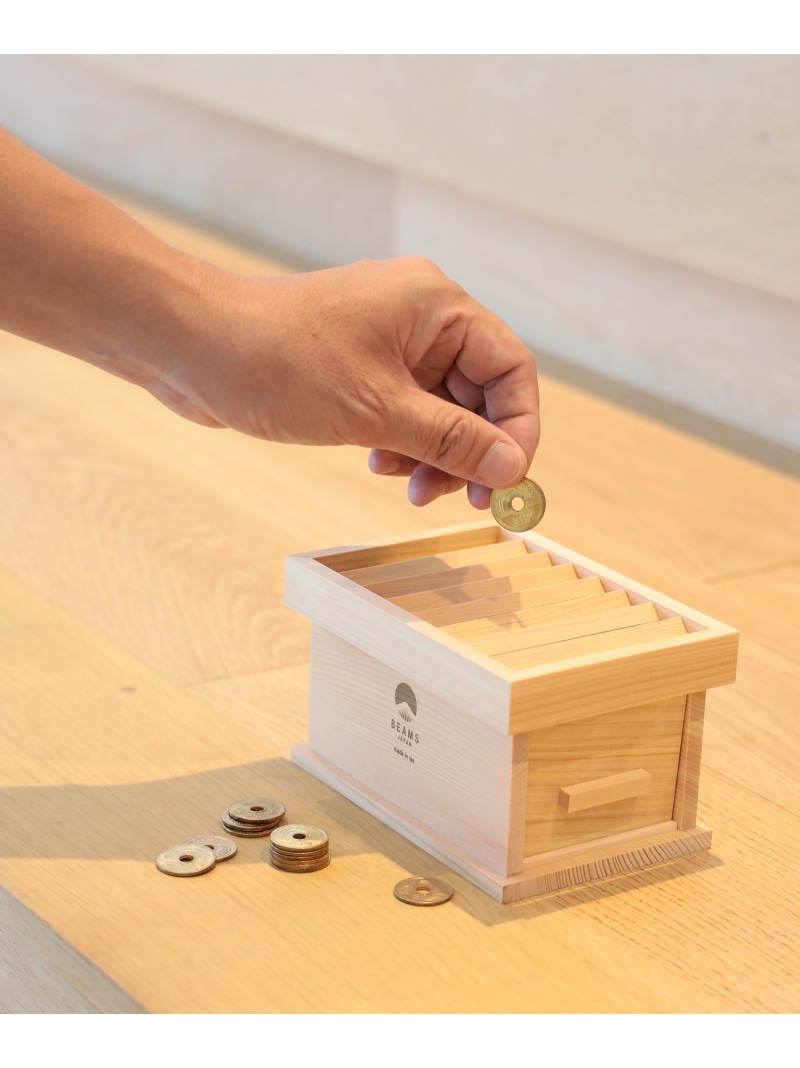 楽天市場】俵田屋 * BEAMS JAPAN / 別注 賽銭箱型貯金箱 BEAMS JAPAN