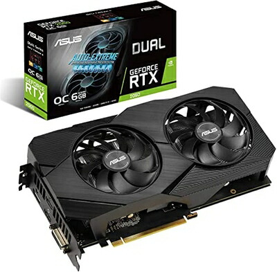 楽天市場】asus dual-rtx2060-o6g-evoの通販
