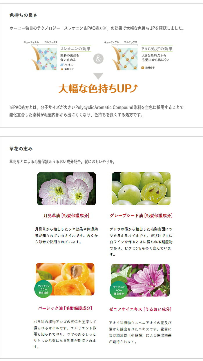 楽天市場】ホーユー プロステップ ファッションカラー R 6 80g (HOYU