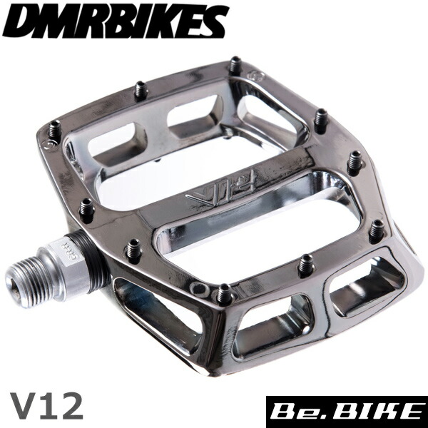 楽天市場】DMR BIKES V12 PEDAL ポリッシュシルバー 9/16 自転車