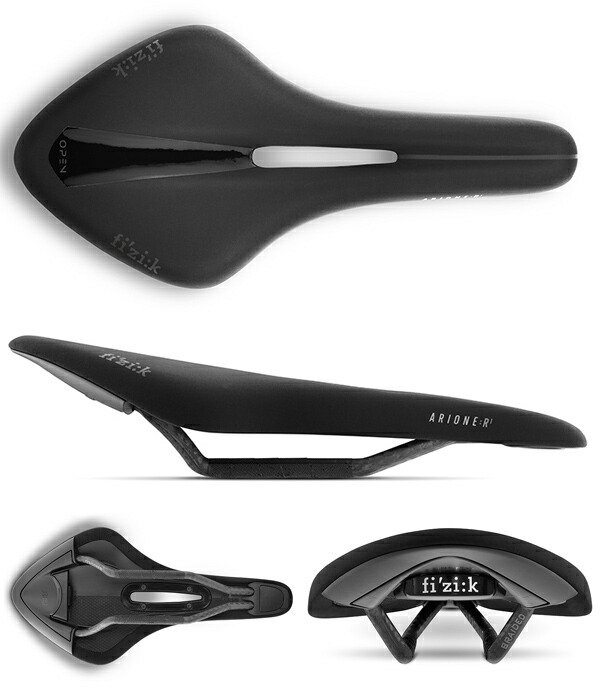 楽天市場】フィジーク サドル ARIONE R1 OPEN カーボンレール for