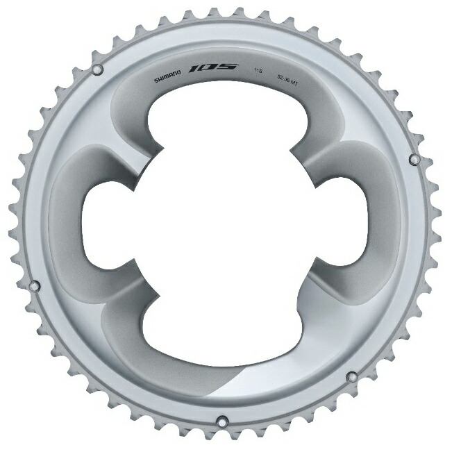 楽天市場】シマノ チェーンリング52T FC-R7000用 Y1WV98040 シルバー