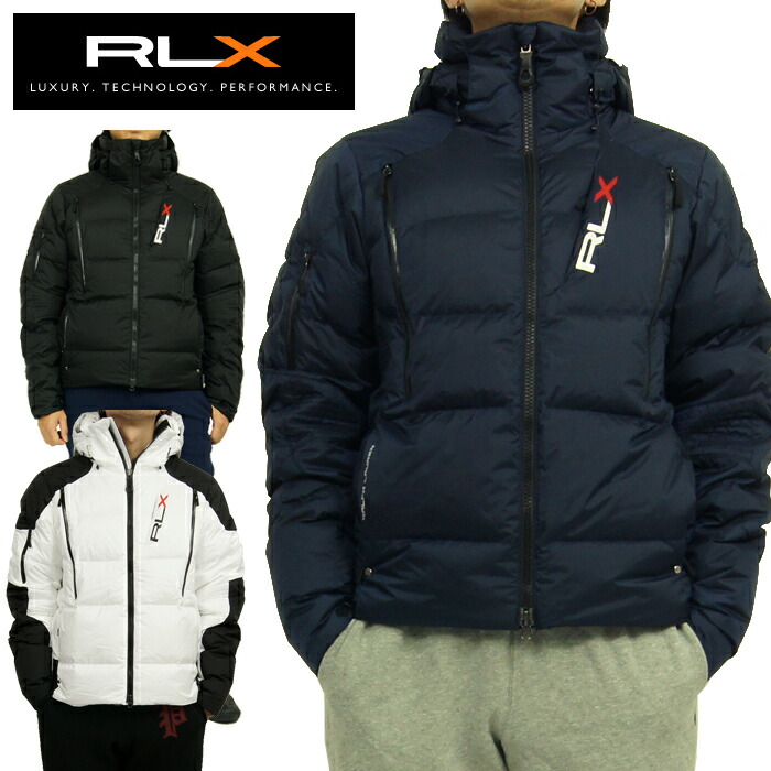 楽天市場】RLX ラルフローレン フーデッド ダウン パーカー ジャケット