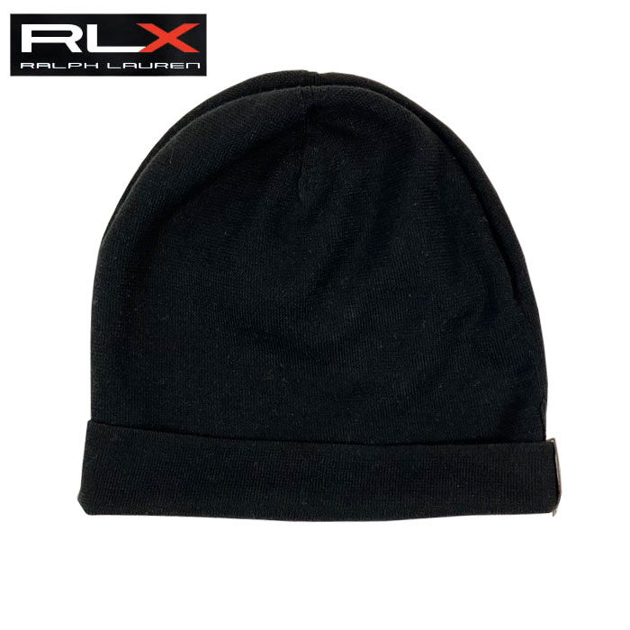 楽天市場】RLX ラルフローレン RLX コットン ニット キャップ ブラック
